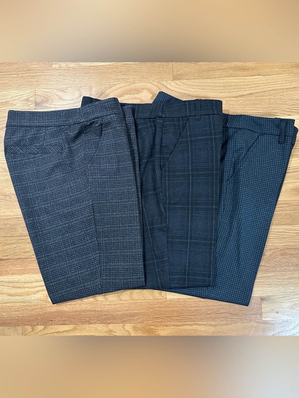 3 pairs! Wit & Wisdom Gray Plaid Women's Pants